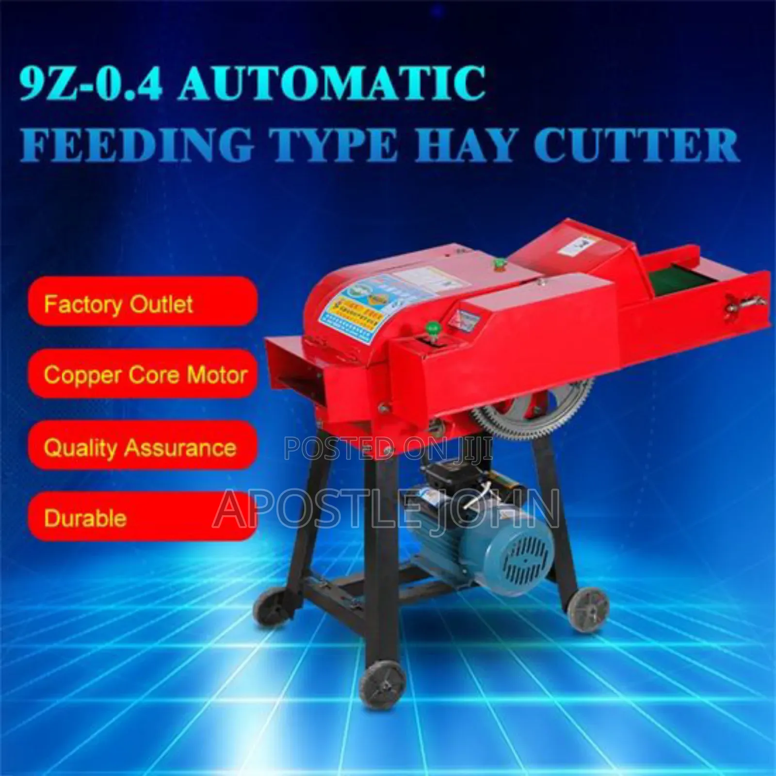 Animal Chaff Cutter Machine