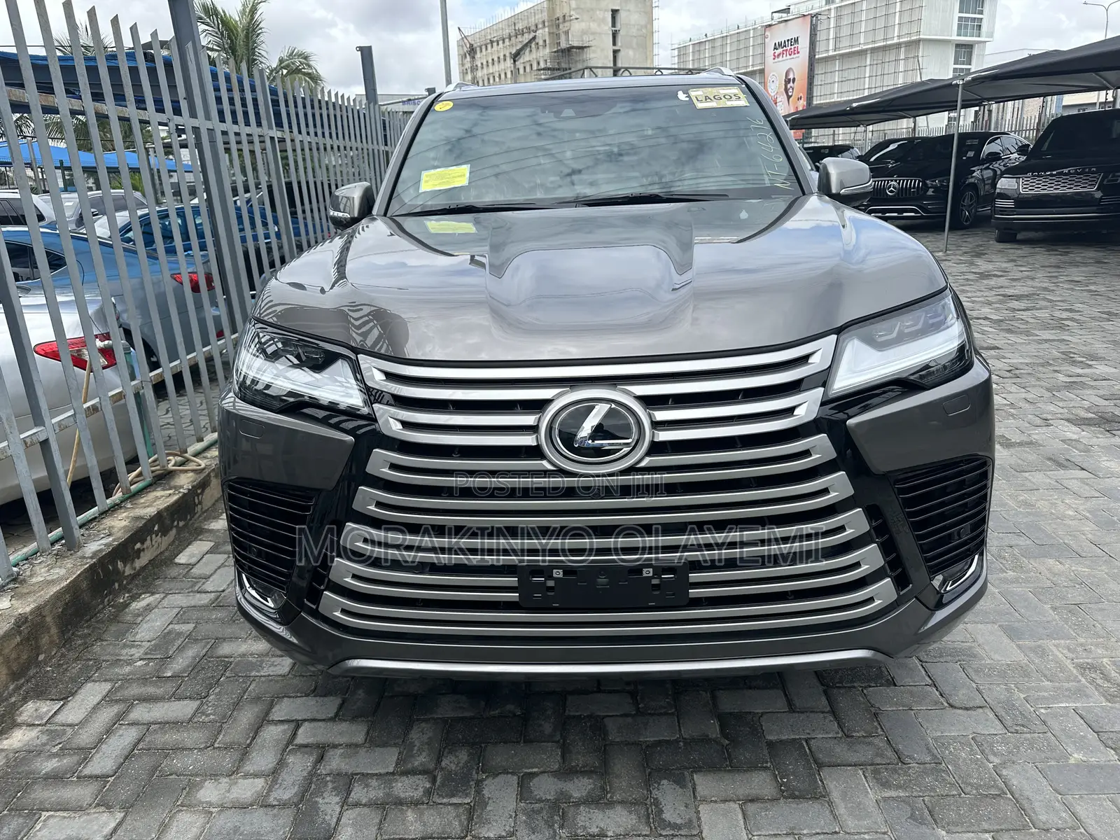 Lexus LX 2022 Gray