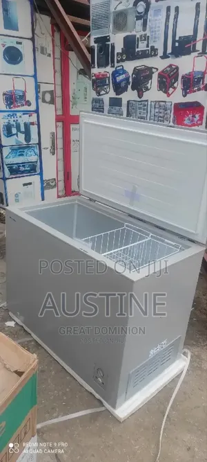 Brand New Hisense 297litter Chest Freezer>>External>>Silver>