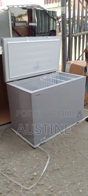 Brand New Hisense 297litter Chest Freezer>>External>>Silver>