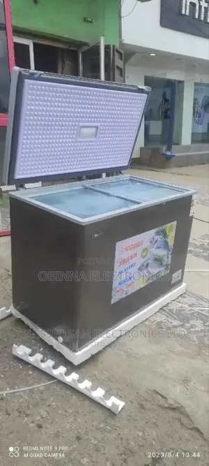 Brand New Snowsea 450litter Chest Freezer>>External>Silver>
