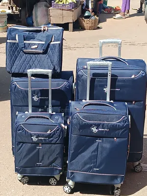 Set of 5 in 1 Swiss Polo Travelling Luggage Boxes