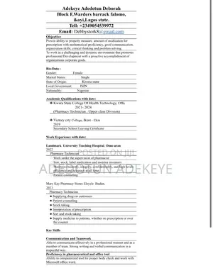 Pharmacy Sales Agent
