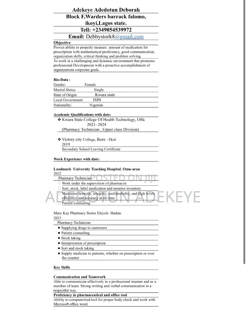 Pharmacy Sales Agent