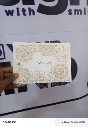 Premium Wedding Invitation Card