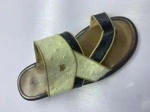 Italian Bertozi Leather Slipers