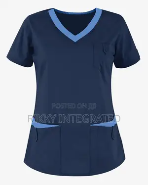 Embroidered School Uniforms Nurse Scrub Suits