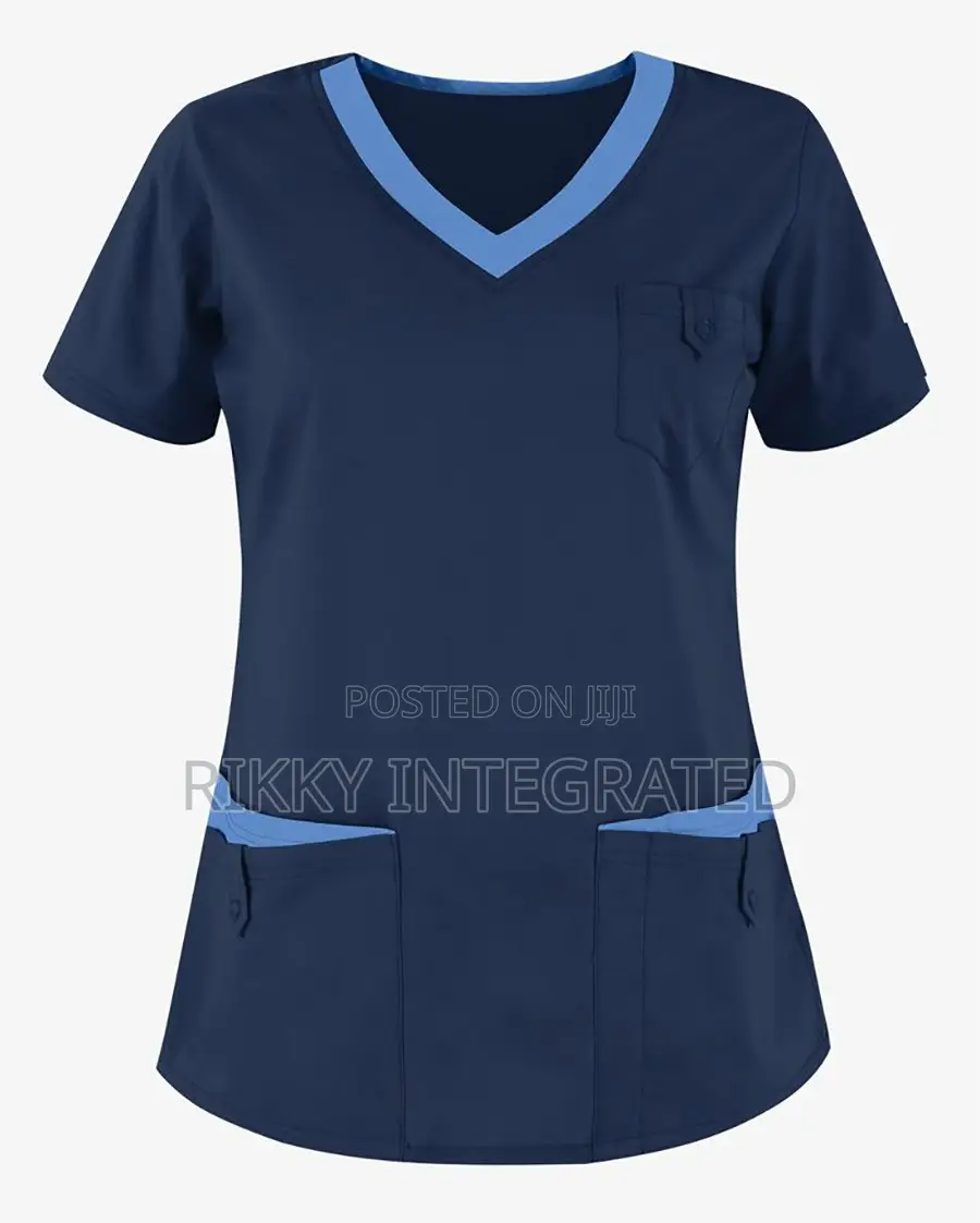 Embroidered School Uniforms Nurse Scrub Suits