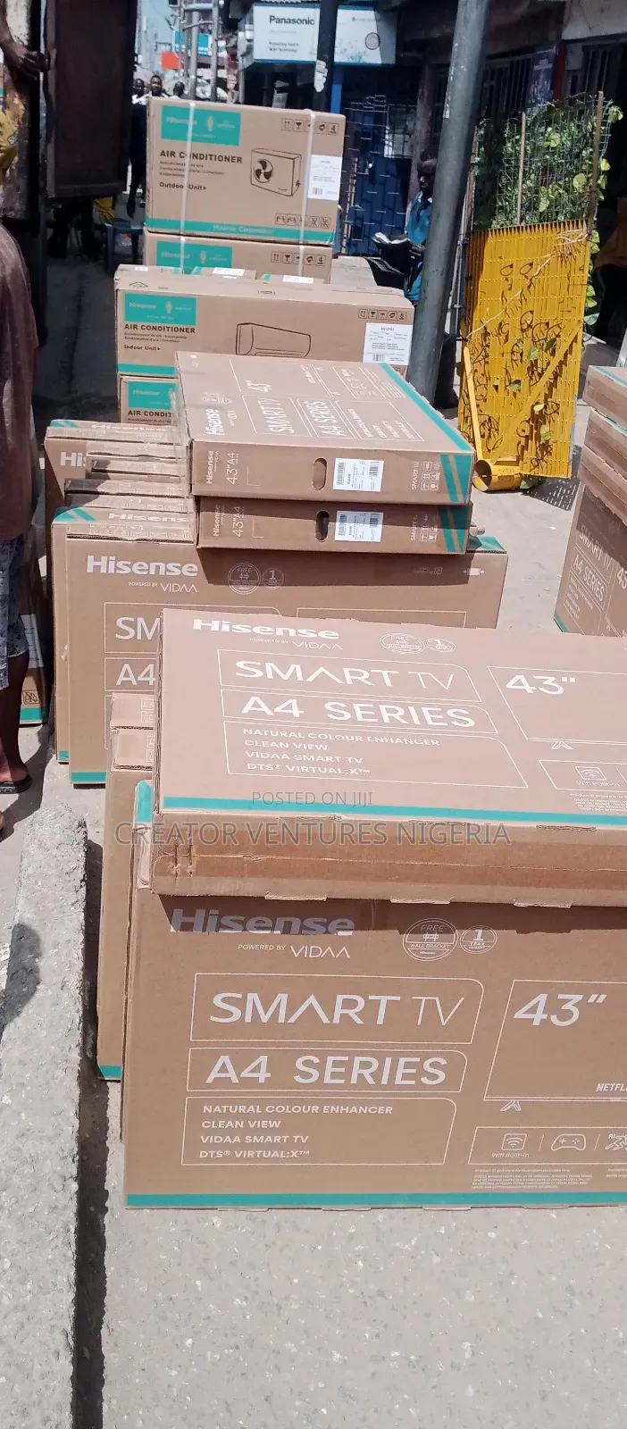 Hisense 43" Smart Android LED Tv, Netflix, Bluetooth