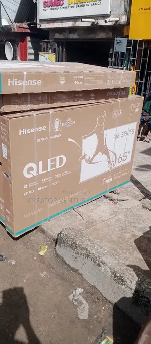 Hisence 65" Smart Android Tv, Netflix,Bluetooth,Play Store.