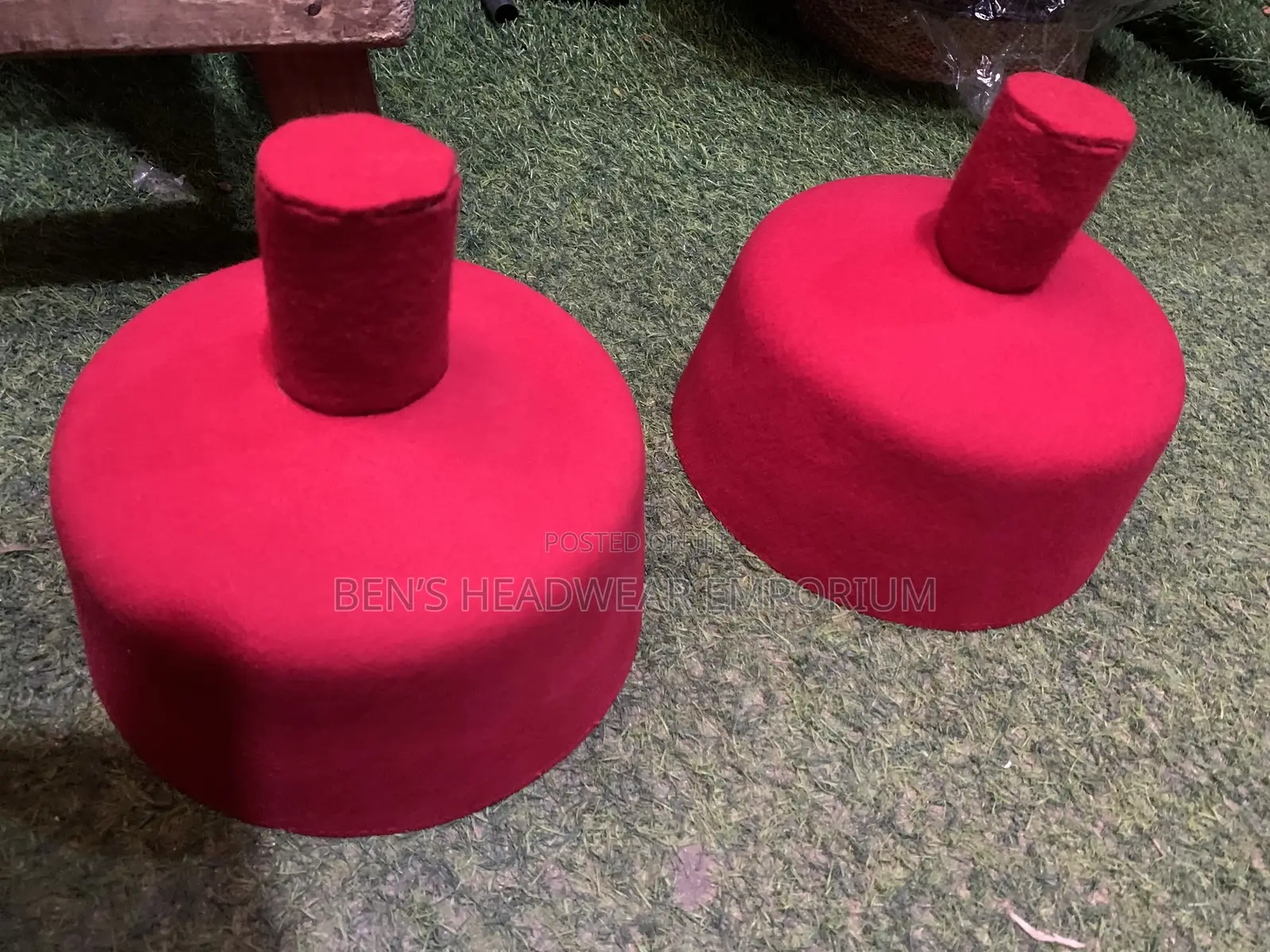 Traditional Igbo Red Cap