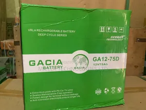 75ah 12V Gacia Dry Cell Battery AVAILABLE NOW