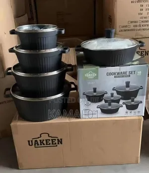 Uakeen Granite Nonstick Cooking Set- 5pcs Pot