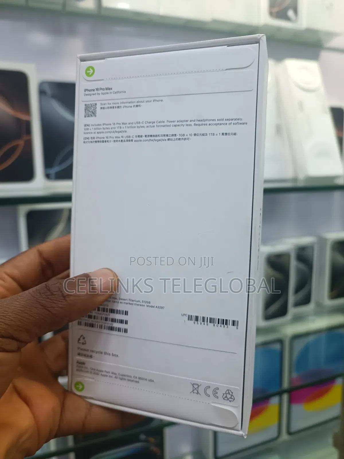 New Apple iPhone 16 Pro Max 512 GB Silver