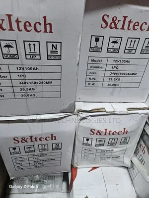 100ah 12v S I Tech Gell Battery Strong Reliable