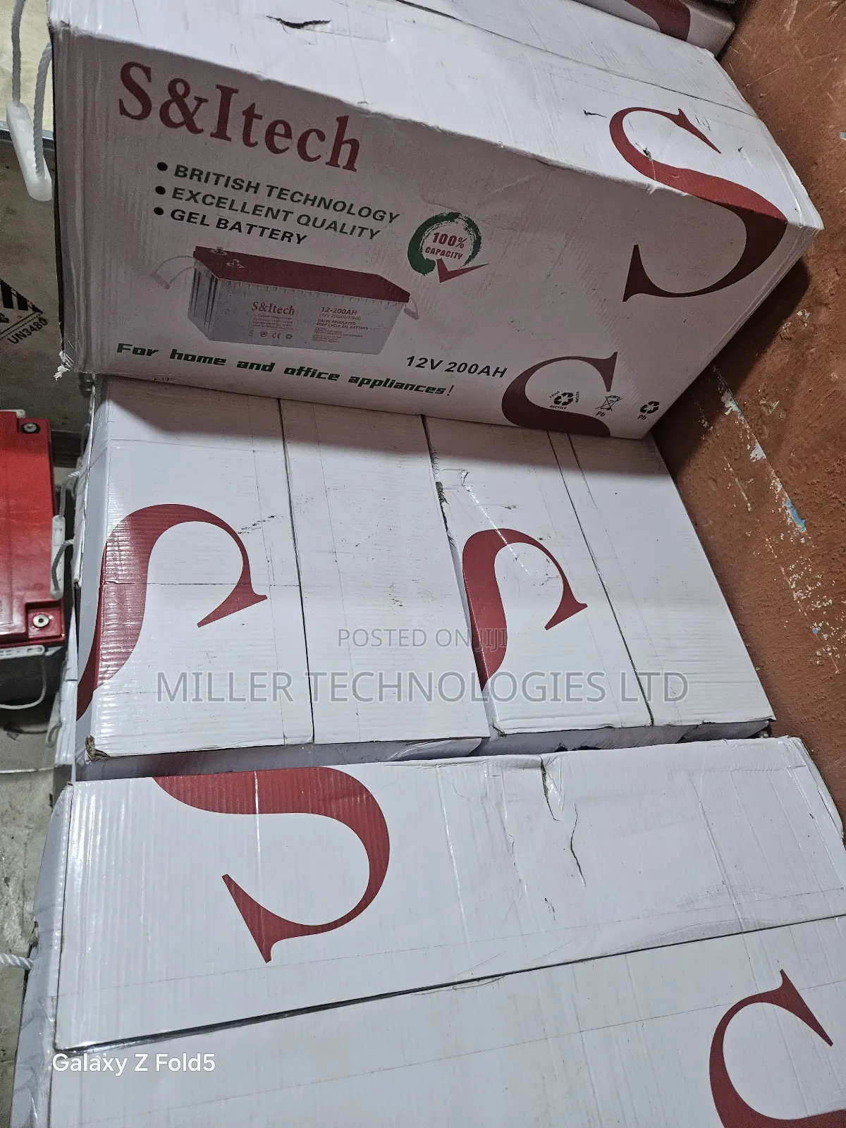 200ah 12v S I Tech Gell Battery