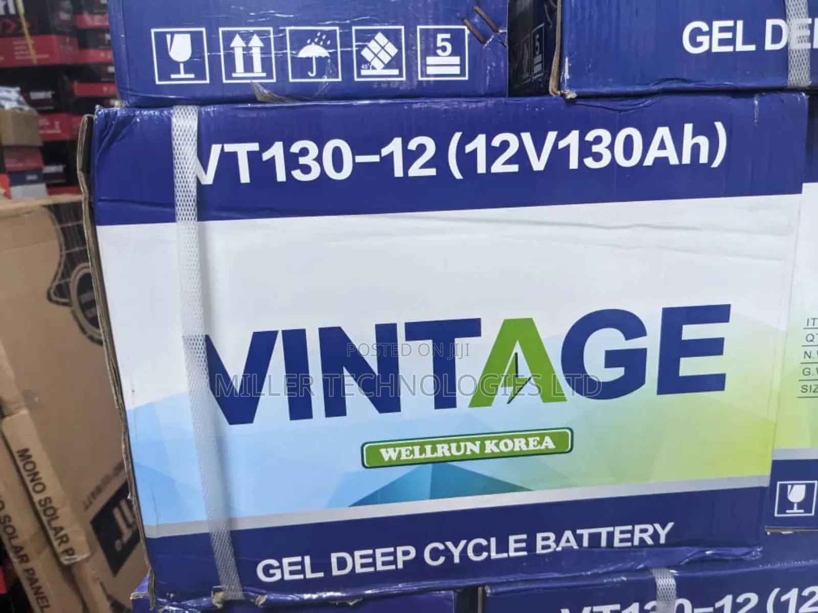 Vintage Dry Cell Battery 130ah 12V