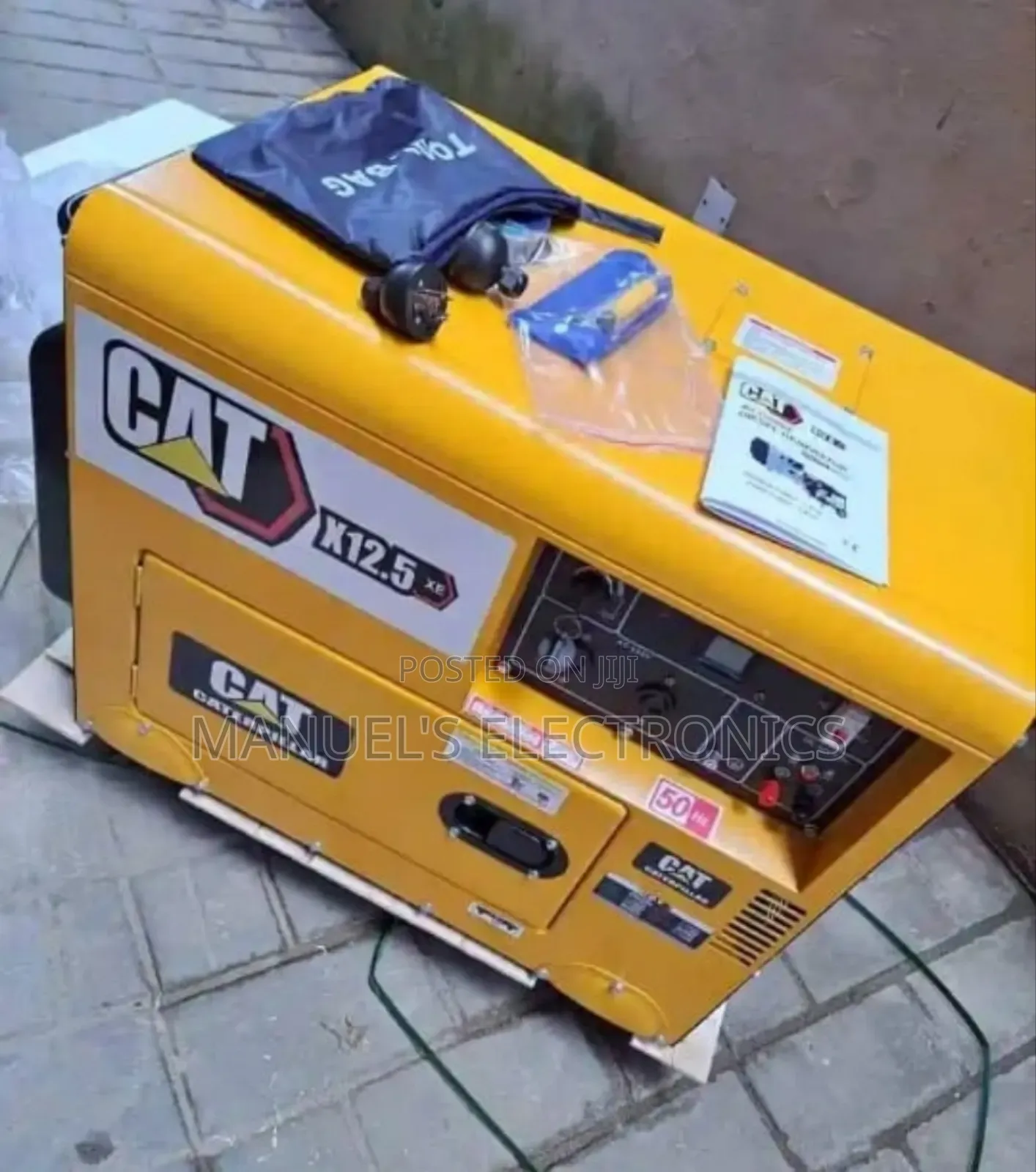 《》10.5kva Cat Diesel Soundproof Generator