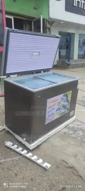 Brand New Snowsea 450litter Chest Freezer✓External✓Silver✓