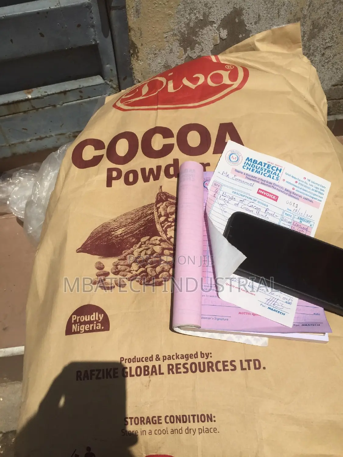 Cocoa Powder.