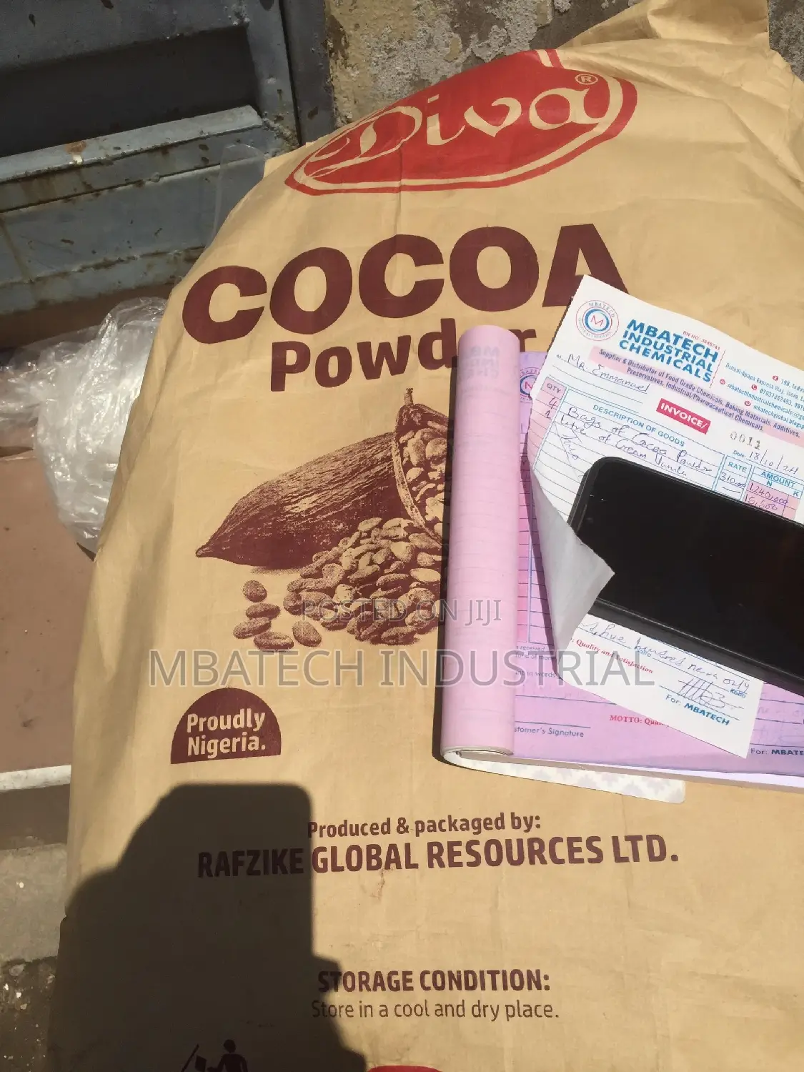 Cocoa Powder.