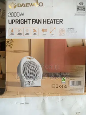 Portable Fan Heater Thermostat Control Hot Cold Setting