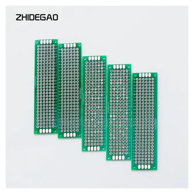 Universal Stripboard 5pcs 2x8cm PCB Prototype Board Circuit