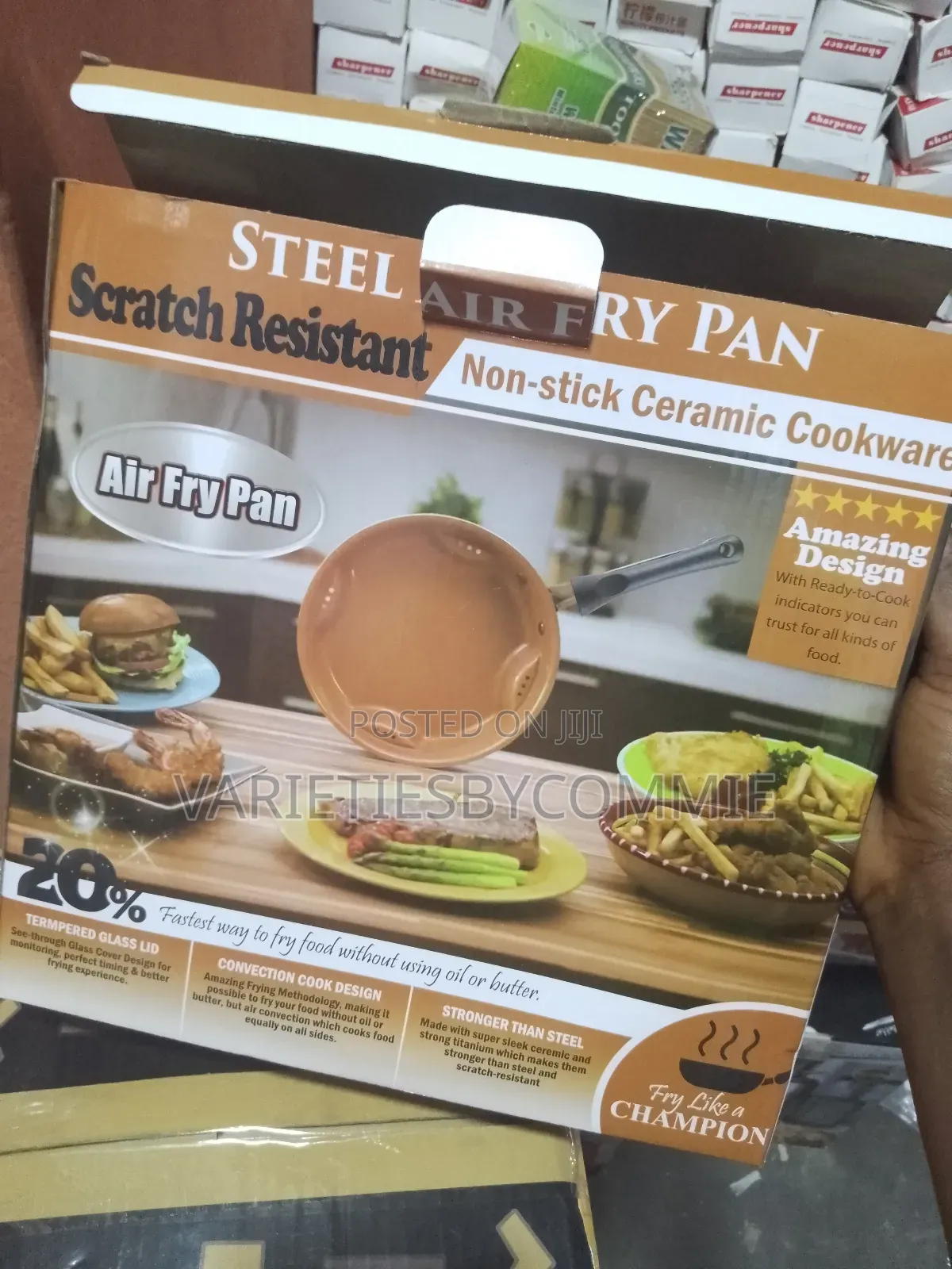 Steel Non Stick Air Frypan