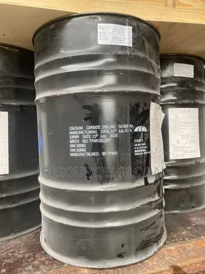 Calcium Carbide 295l 100kg Drum 50-80mm