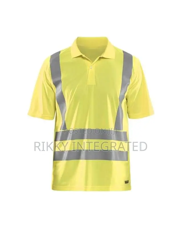Heat Pressed Polo Shirts for Security Uniforms