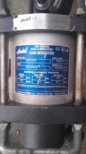 Haskel Gas Booster Pump
