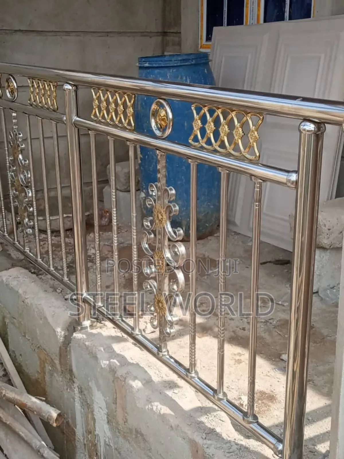 Multi Flower Design Handrail