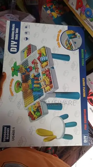 Kids Building Block Study Table