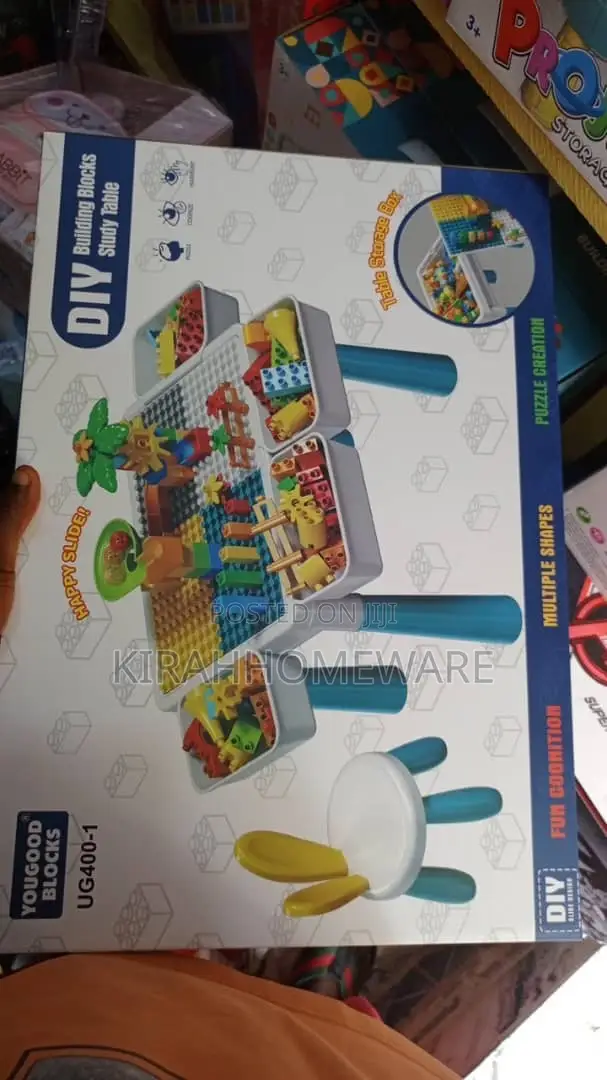 Kids Building Block Study Table