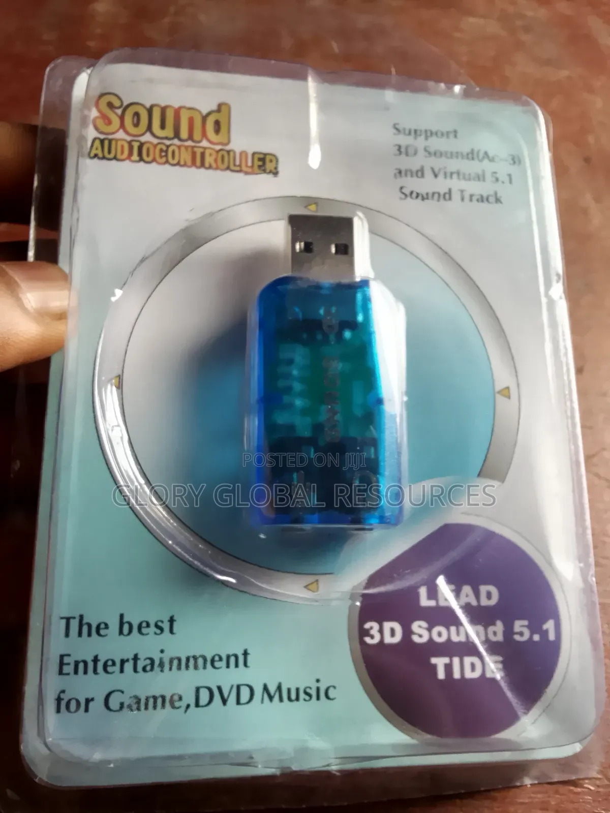 External USB Sound Card - 3D Sound Track