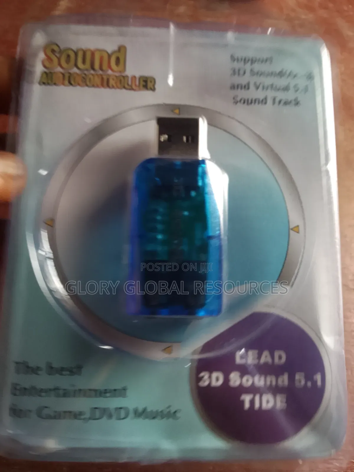 External USB Sound Card - 3D Sound Track