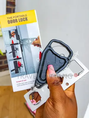 Portable Steel Door Lock | Travel Security