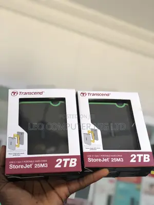 Transcend Storejet 25m3 External Hard Drive 2tb