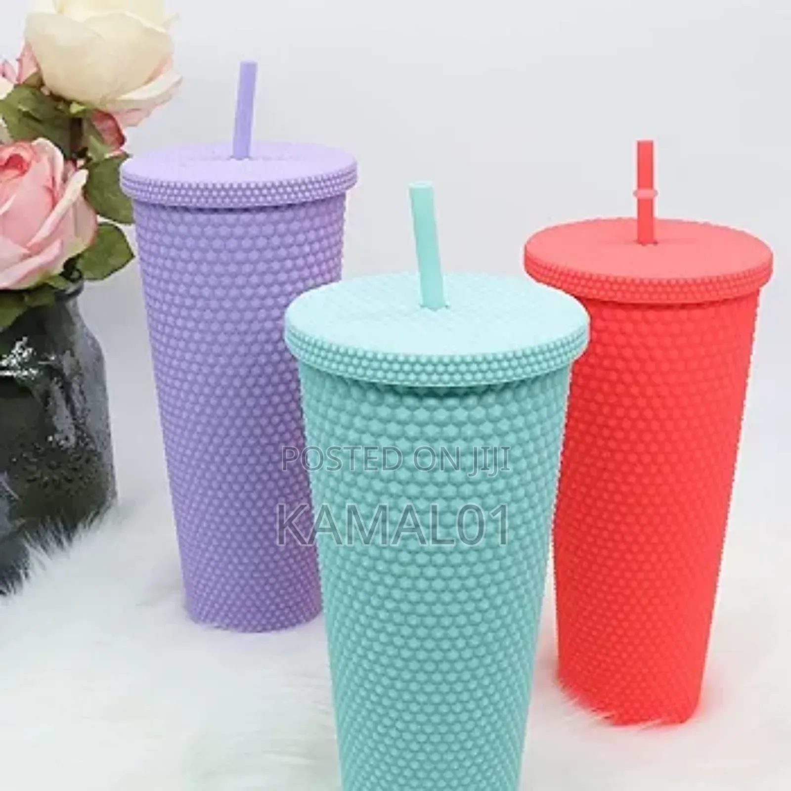 Top Tumbler With Straw