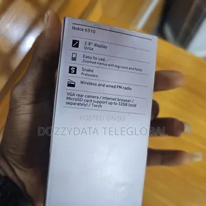 New Nokia 6310 Black