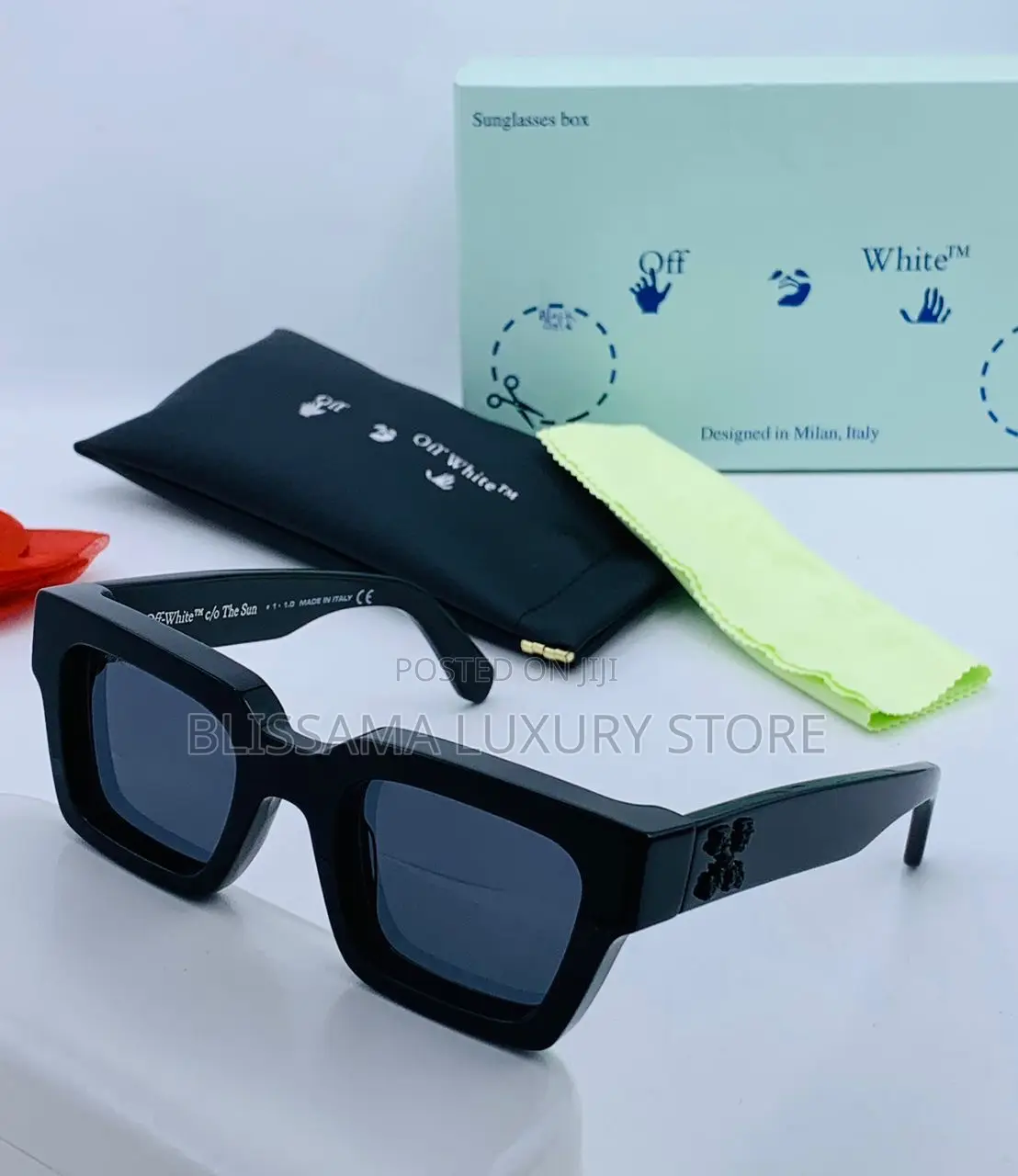 Luxury Off-White Sunglasses