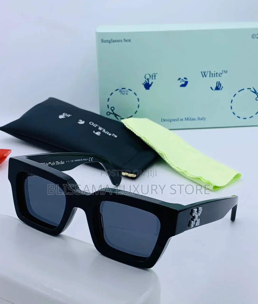 Luxury Off-White Sunglasses