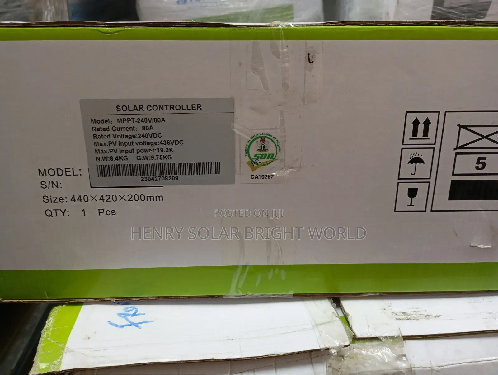 Yohaco 80A 250vdc Charger Controller