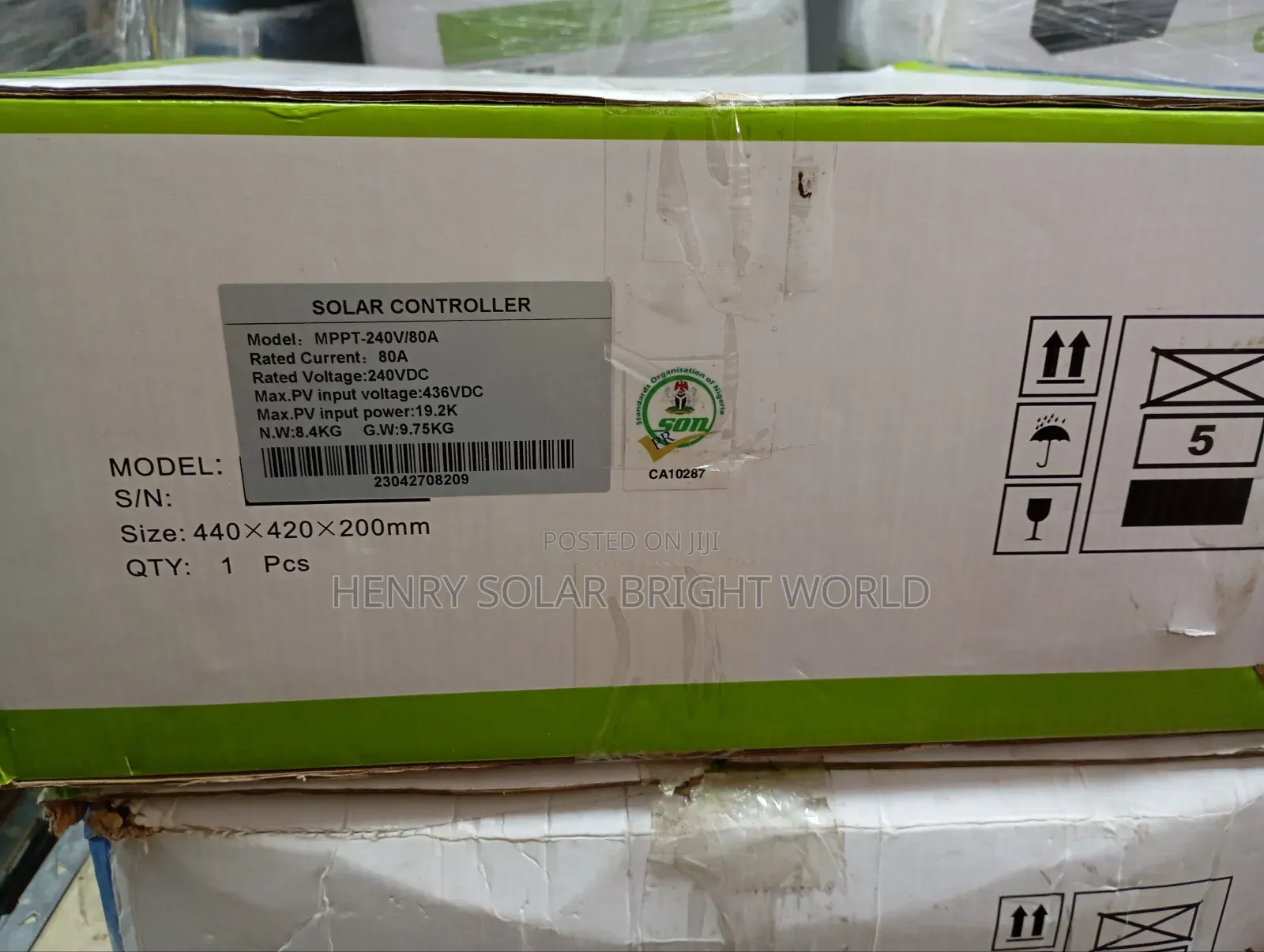 Yohaco 80A 250vdc Charger Controller