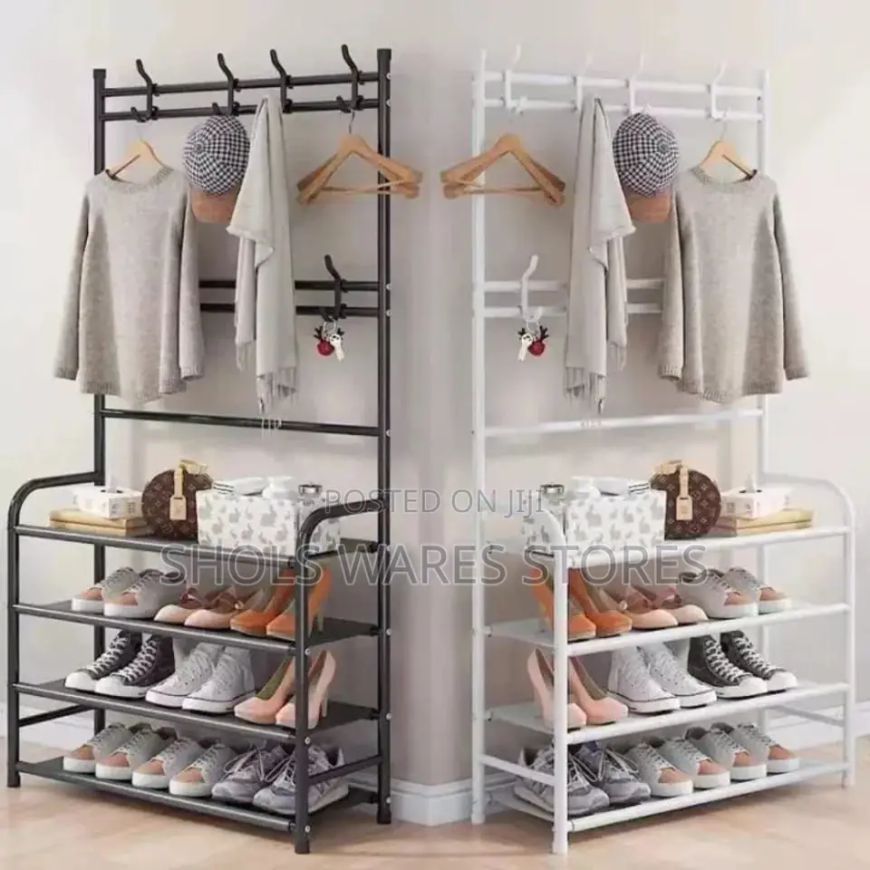 4 Layer Multi Functional Shoe, Bag and Hat Rack
