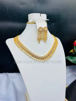 Luxury Zirconia Necklace and Jewelry Set