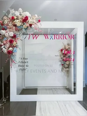Magazine Photo Booth, Branding, Decor and Installation