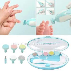 Electric Baby Nail Clippers Toes Fingernail Cutter Trimmer