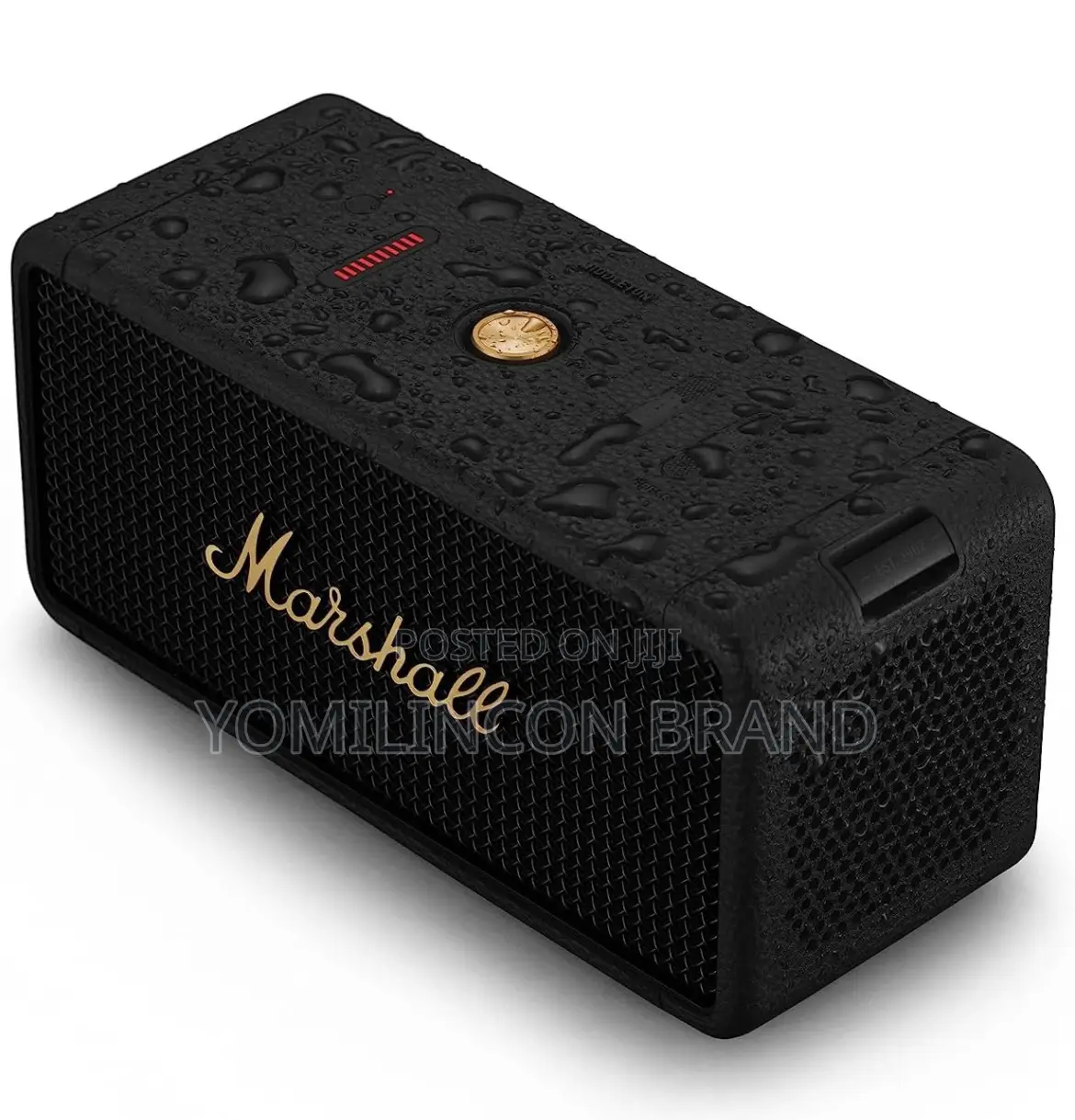 Marshall Middleton Portable Bluetooth Speaker, Black.