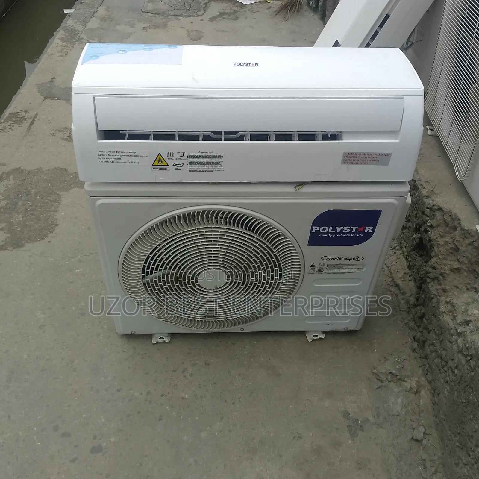 First Grade Polyester 1.5hp Inverter Air Conditioner Split